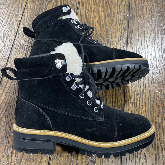 Time and Tru Shoes - Suede Winter Ankle Boots